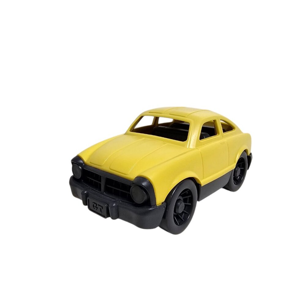 Green Toys mini yellow car . made in USA